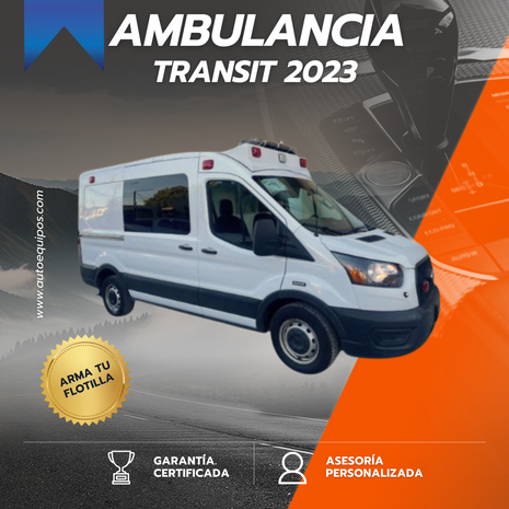 Ambulancias Transit, Pro Master y Mas