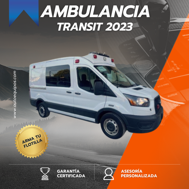 Ambulancias Transit, Pro Master y Mas