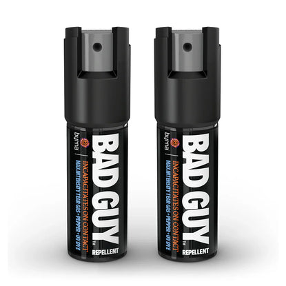 REPELENTE BAD GUY - SPRAY PIMIENTA + CS + UV 0.5 OZ (PAQUETE DE 2)