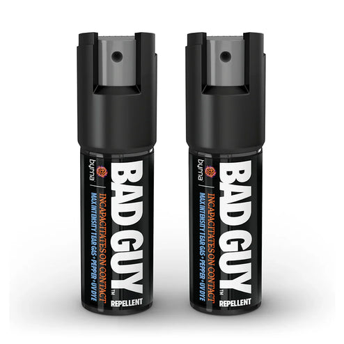 REPELENTE BAD GUY - SPRAY PIMIENTA + CS + UV 0.5 OZ (PAQUETE DE 2)