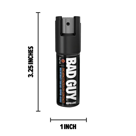 REPELENTE BAD GUY - SPRAY PIMIENTA + CS + UV 0.5 OZ (PAQUETE DE 2)